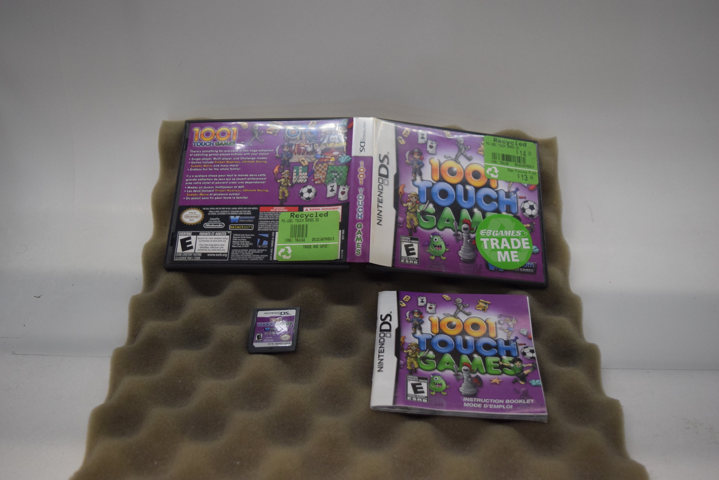 1001 Touch Games for Nintendo DS