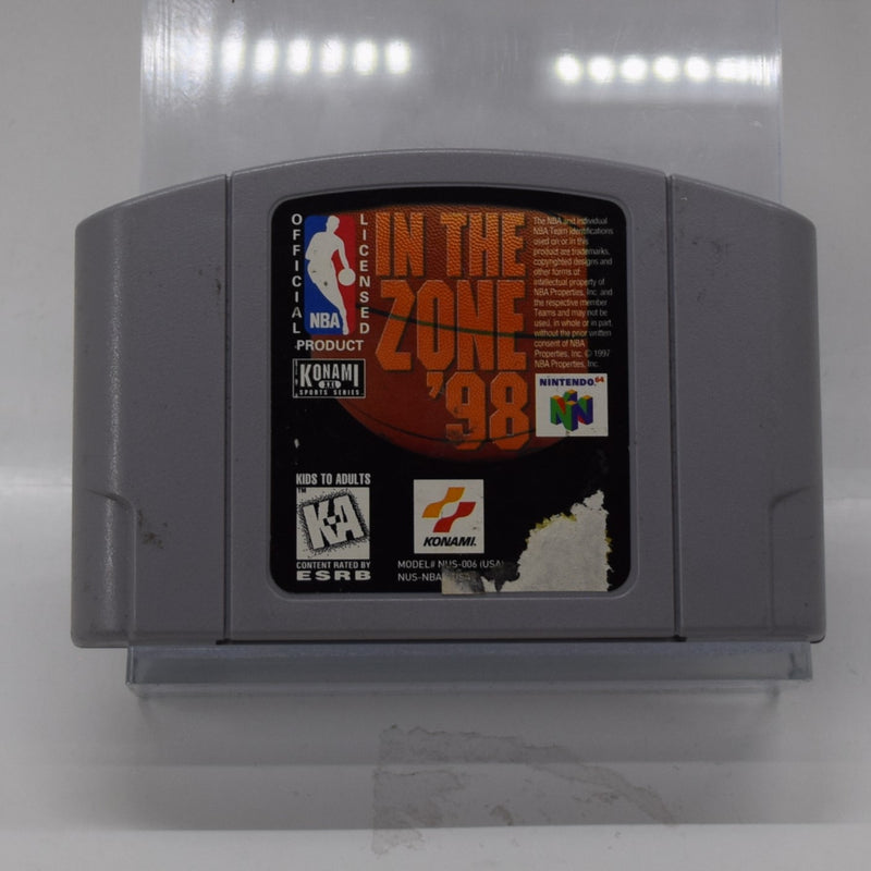 NBA In the Zone '98 - Nintendo 64 (Torn Label)