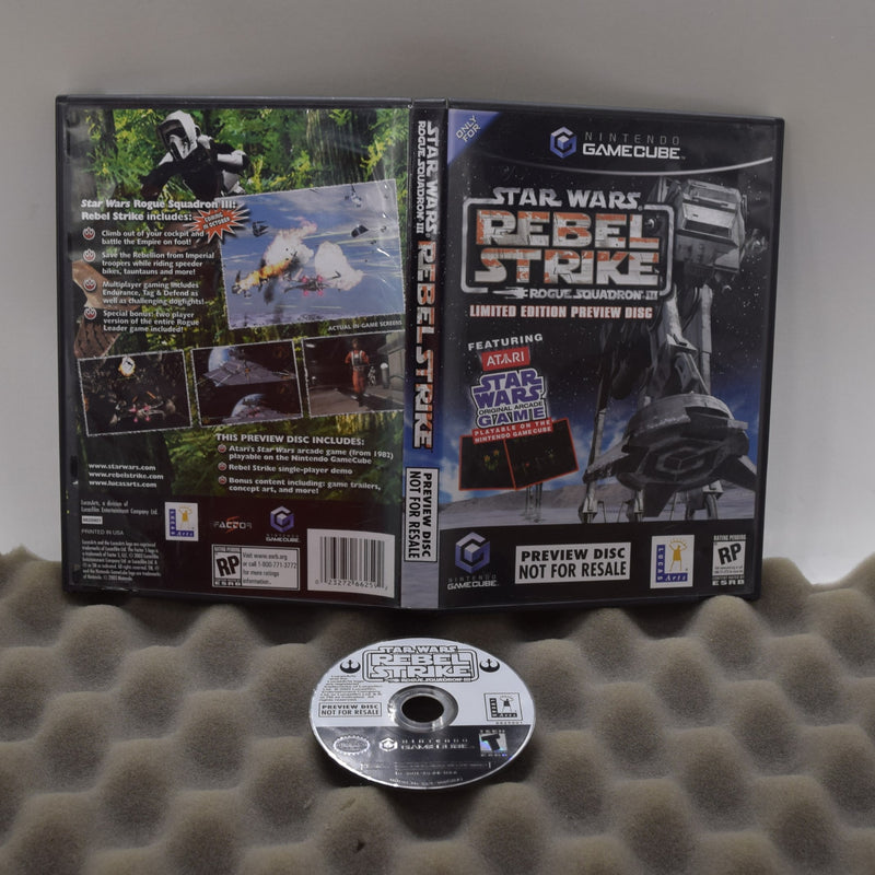 Star Wars Rebel Strike [Preview Disc] - Gamecube