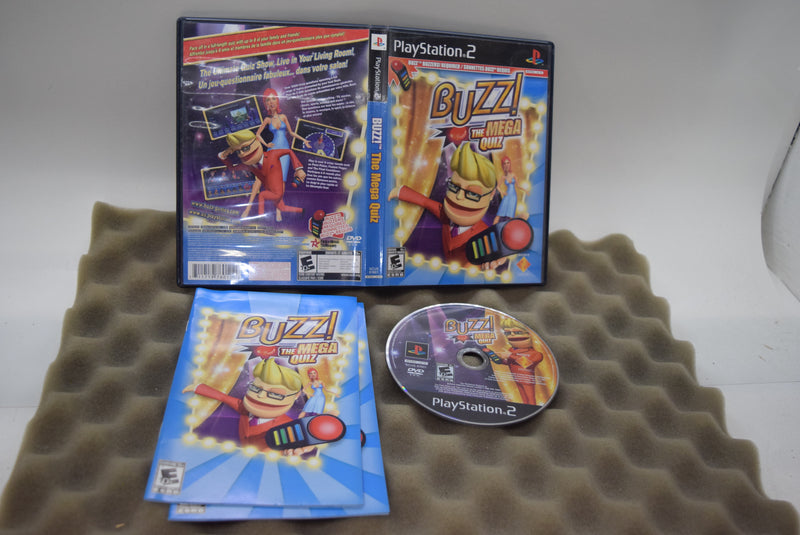 Buzz The Mega Quiz - Playstation 2