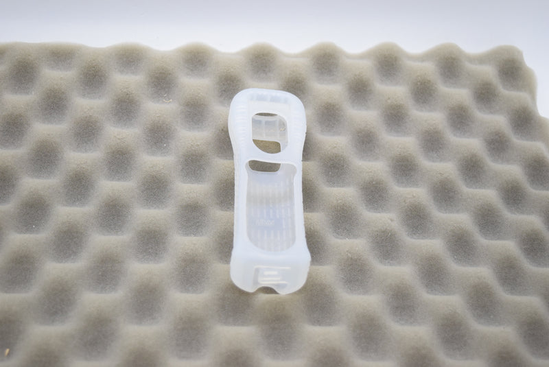 Silicone Cover Case for Nintendo Wii Remote Controller (White)