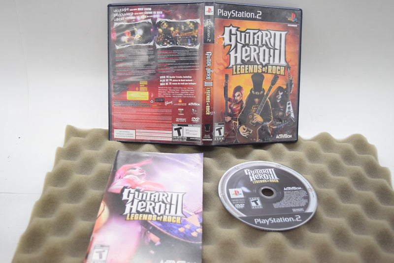 Guitar Hero III Legends of Rock - Playstation 2