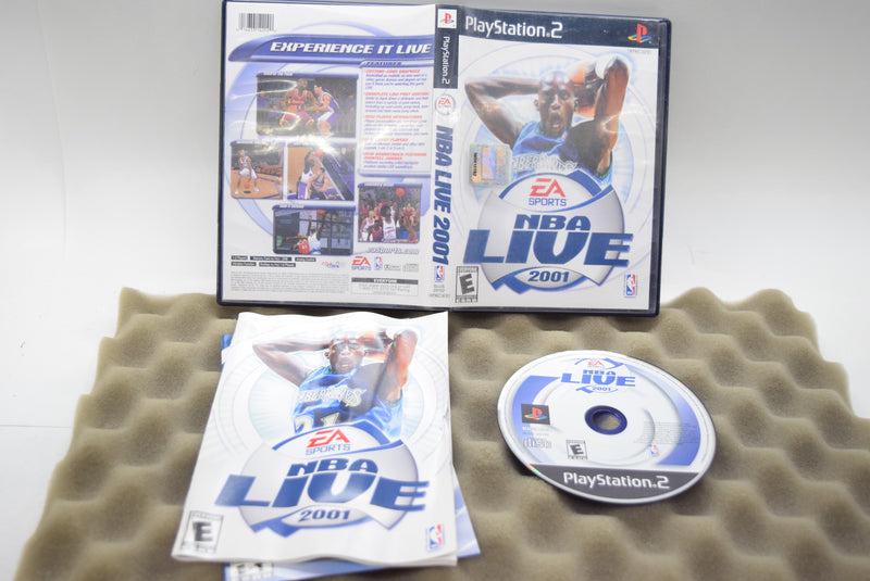 NBA Live 2001 - Playstation 2