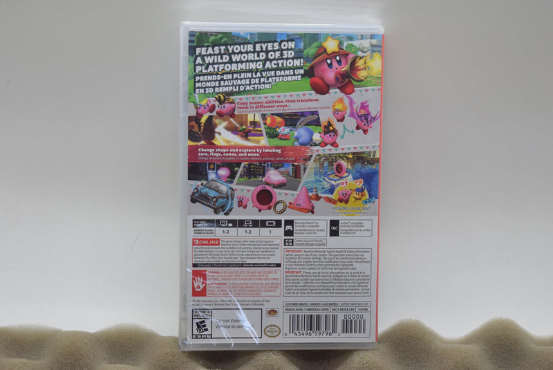 Kirby and the Forgotten Land (Nintendo Switch) - NEW Sealed
