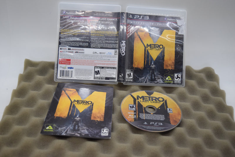 Metro: Last Light Limited Edition - Playstation 3