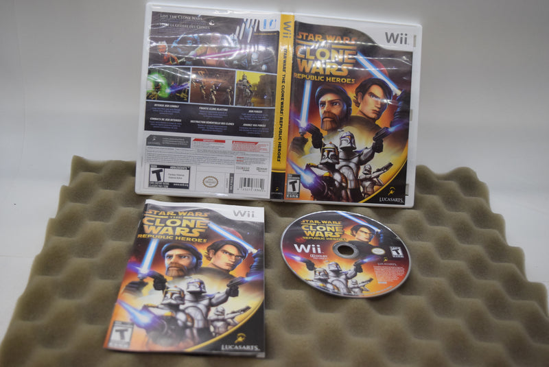 Star Wars Clone Wars: Republic Heroes - Wii