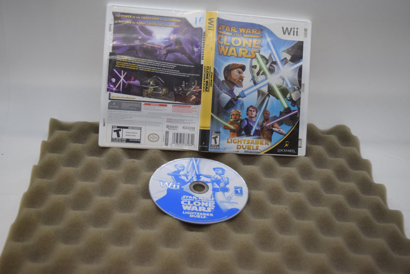 Star Wars Clone Wars Lightsaber Duels - Wii