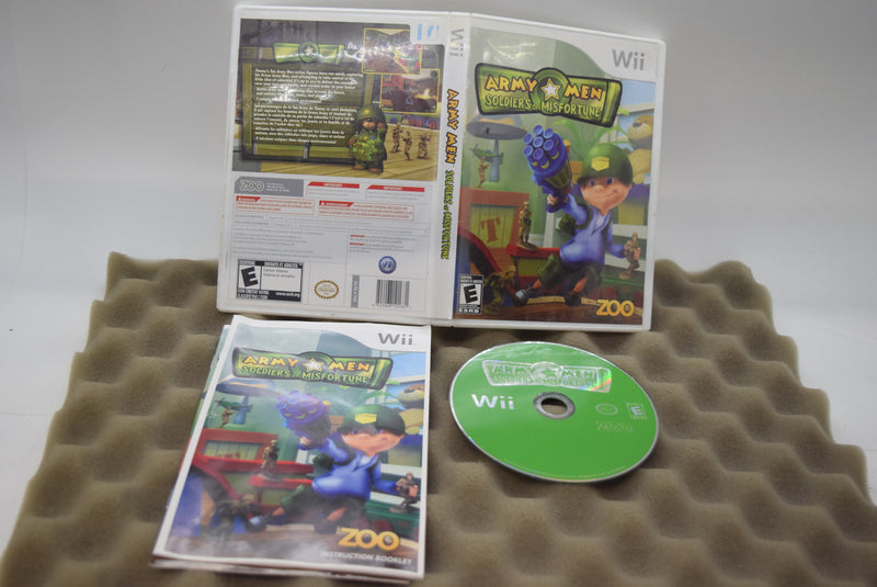 Army Men Soldiers of Misfortune - Wii