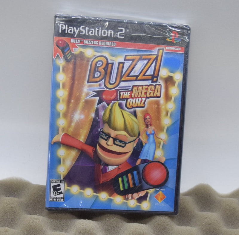 Buzz The Mega Quiz - Playstation 2