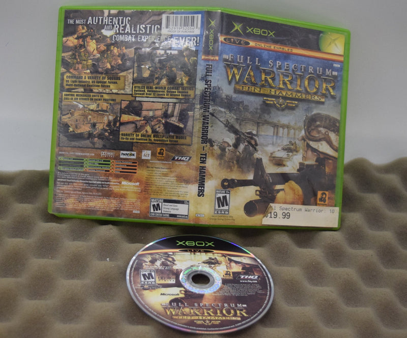 Full Spectrum Warrior Ten Hammers - Xbox