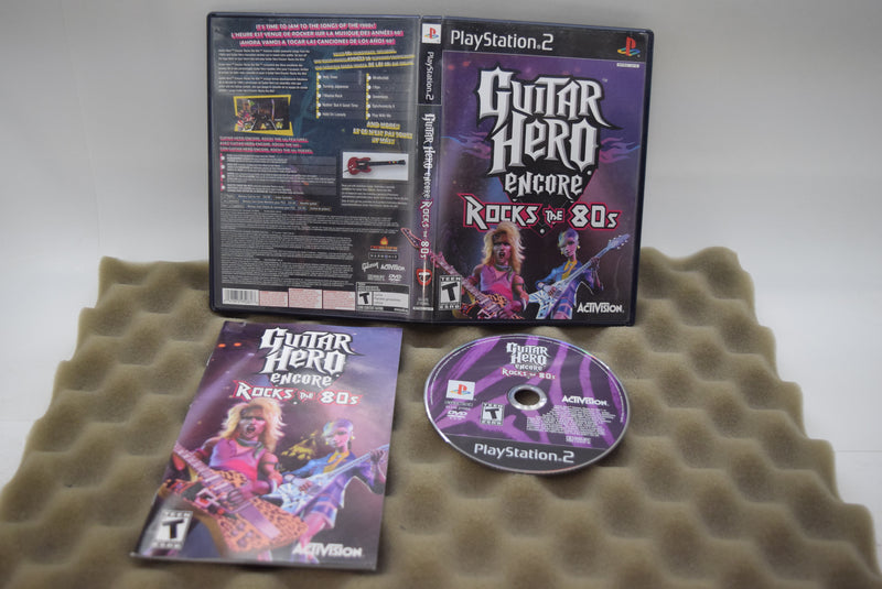 Guitar Hero Encore Rocks the 80's - Playstation 2