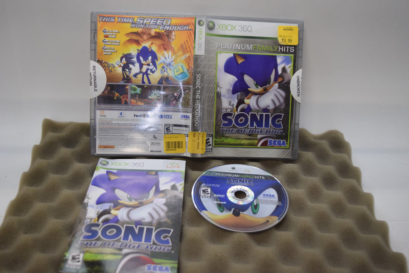Sonic the Hedgehog [Platinum Hits] - Xbox 360