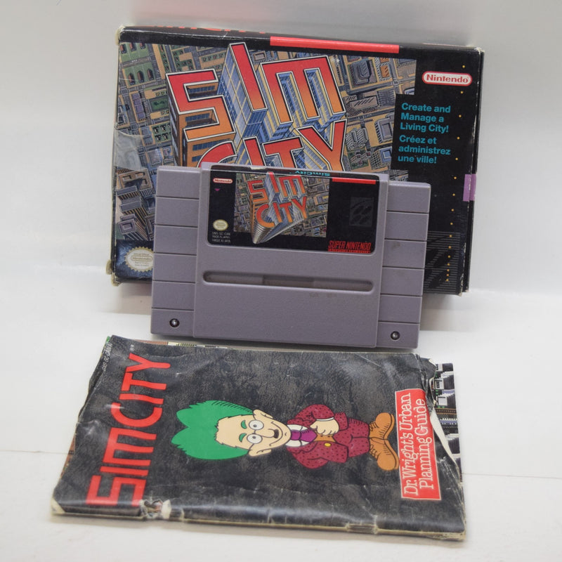 SimCity [Player's Choice] - Super Nintendo