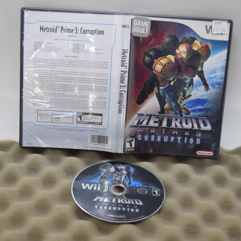 Metroid Prime 3 Corruption - Wii