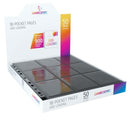 Gamegenic 18-Pocket Side Loading Card Pages - 50 pages - Black