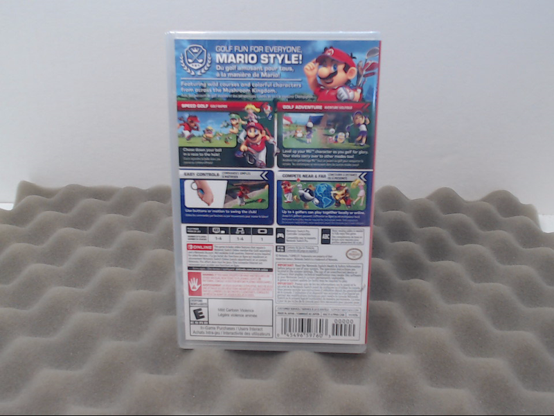 Mario Golf Super Rush (Nintendo Switch, 2021) -- NEW Sealed