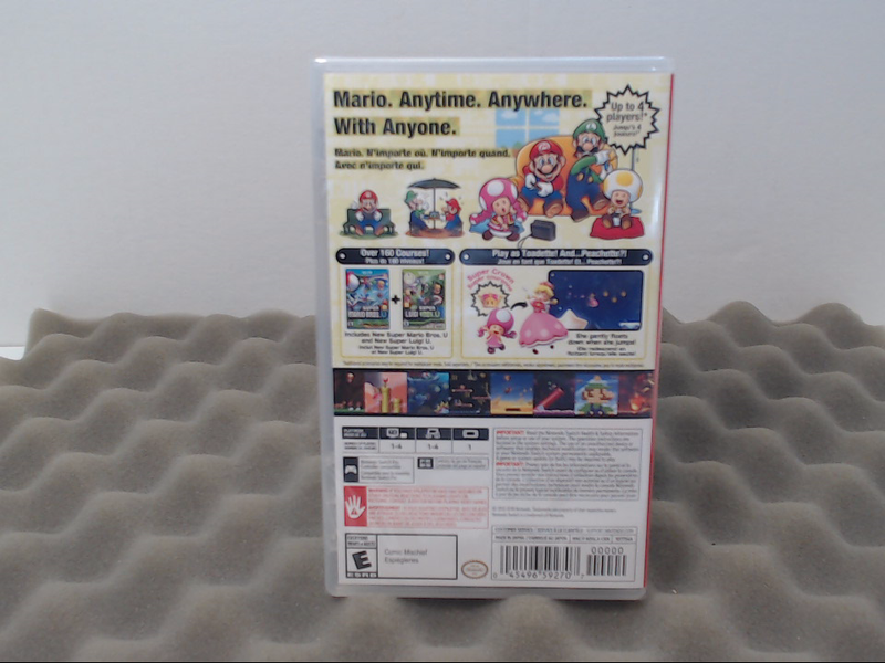 New Super Mario Bros. U Deluxe (Nintendo Switch, 2019) -- NEW Sealed