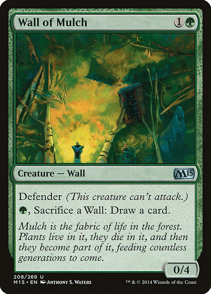 Wall of Mulch [Magic 2015]
