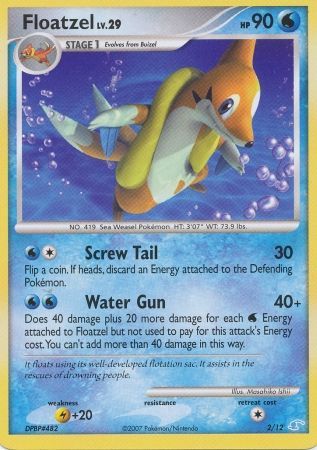 Floatzel (2/12) [Diamond & Pearl: Trainer Kit - Manaphy]