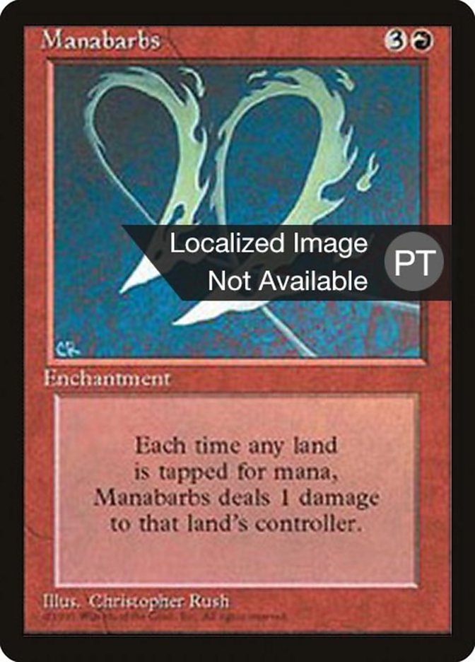 Manabarbs [Fourth Edition (Foreign Black Border)]