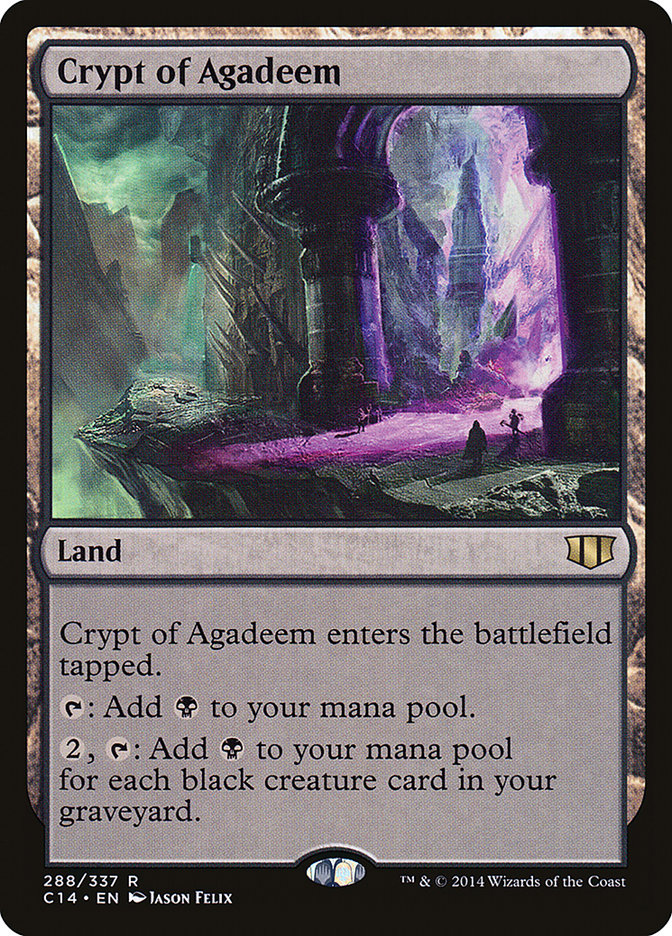 Crypt of Agadeem [Commander 2014]