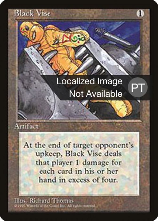 Black Vise [Fourth Edition (Foreign Black Border)]