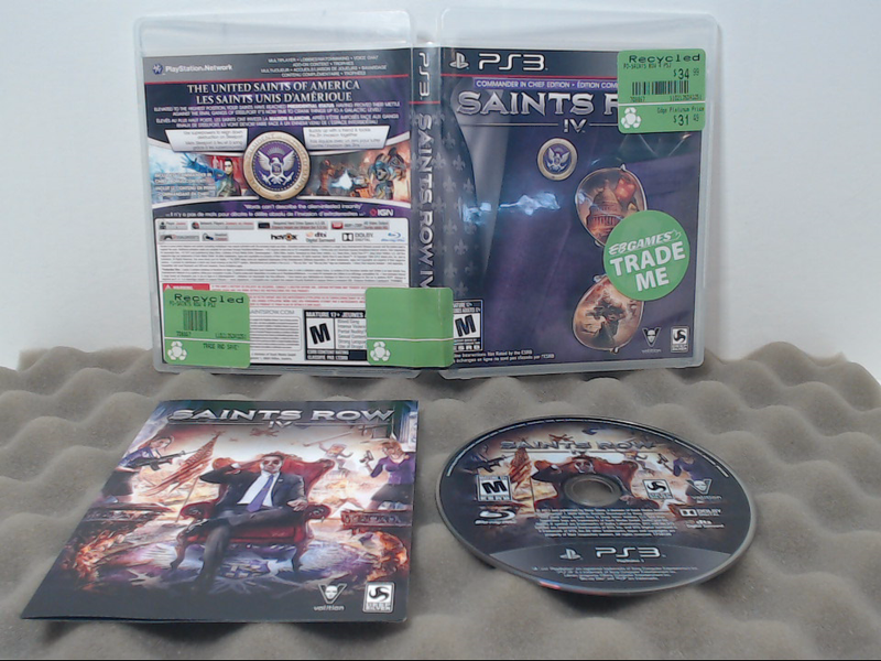 Saints Row IV -- Commander in Chief Edition (Sony PlayStation 3, 2013)