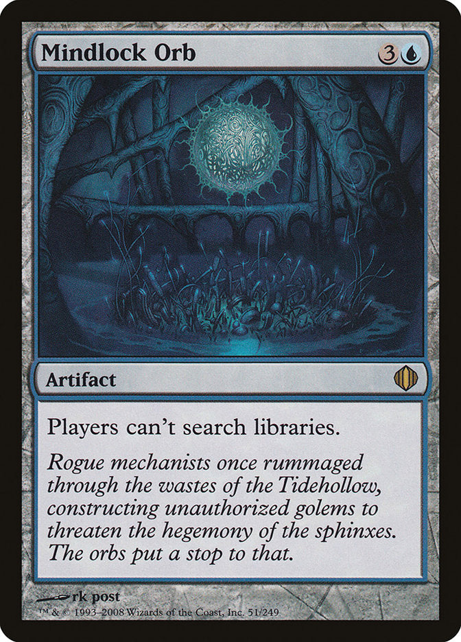 Mindlock Orb [Shards of Alara]