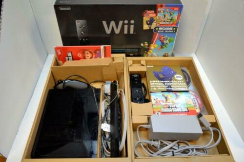 Nintendo Wii Console Mario Bundle CIB - Refurbished & AUTHENTIC