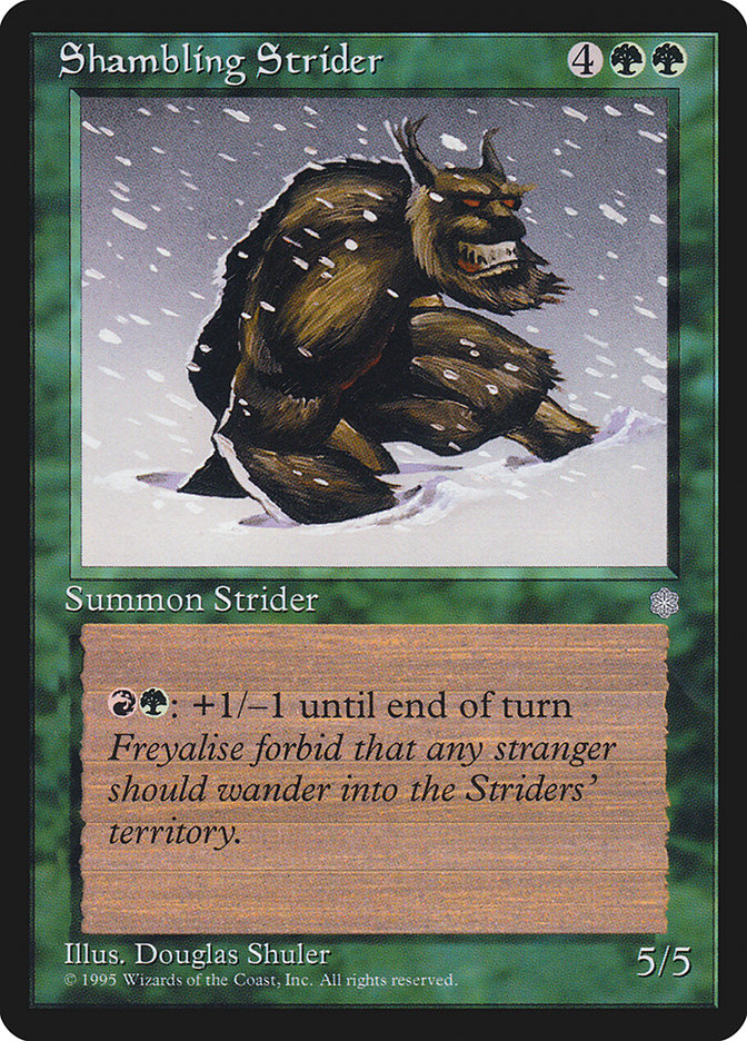 Shambling Strider [Ice Age]