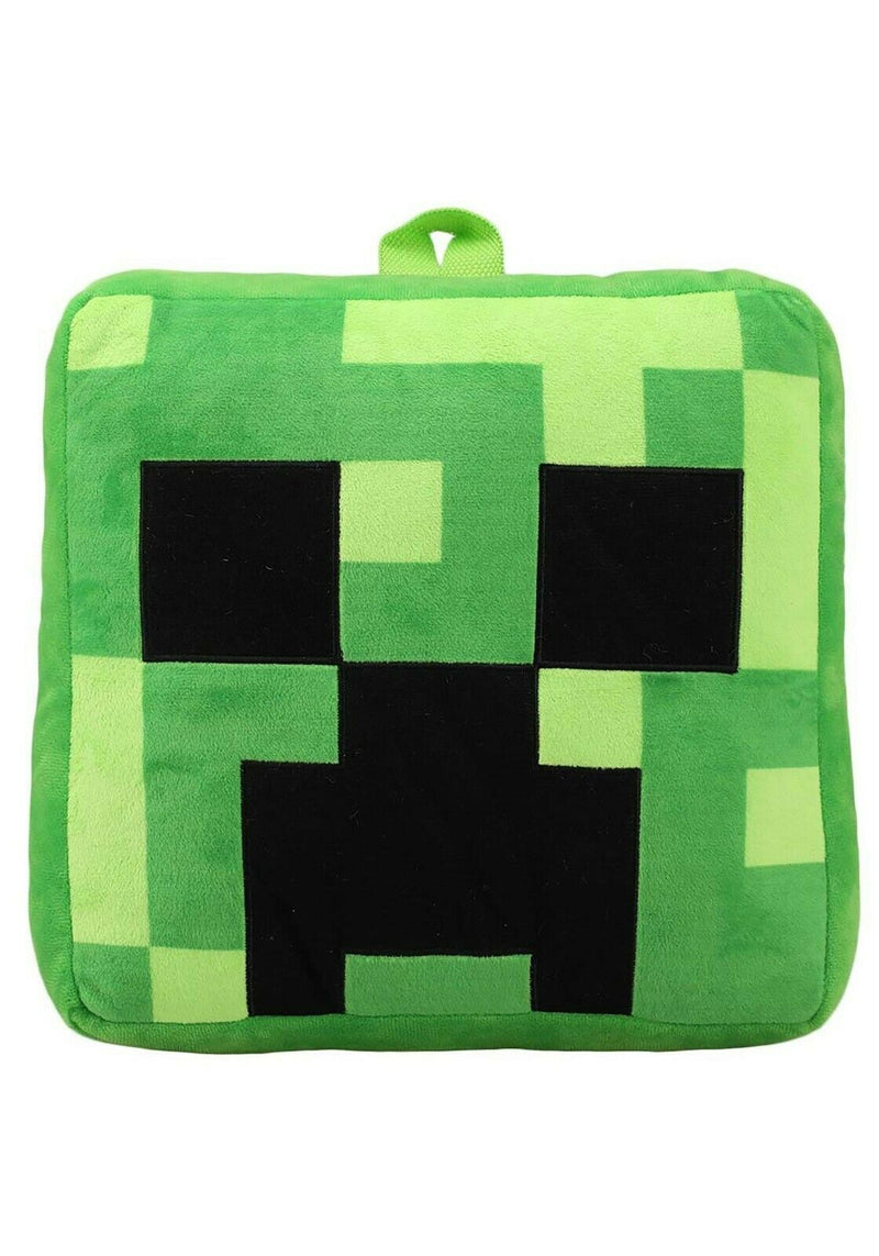 Minecraft Creeper Kid's Pillow Backpack