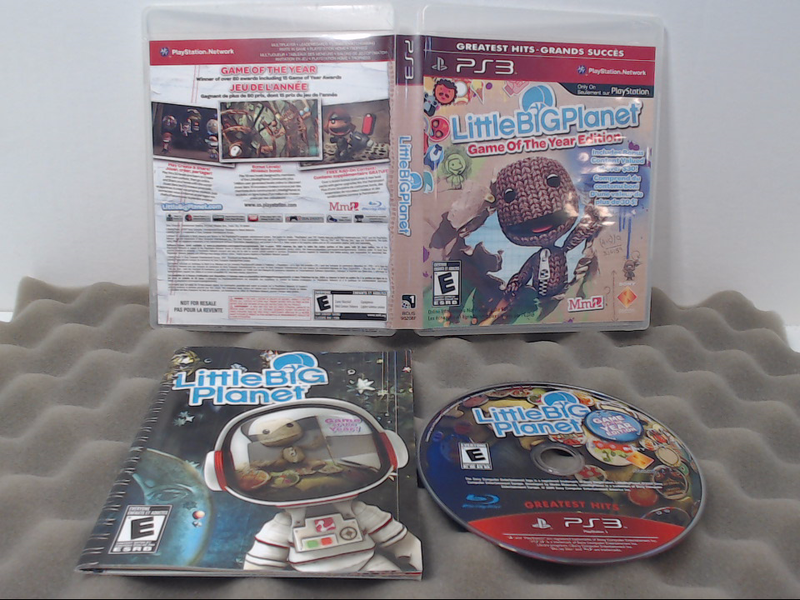 LittleBigPlanet -- Game of the Year -- Greatest Hits (Sony PlayStation 3, 2009)