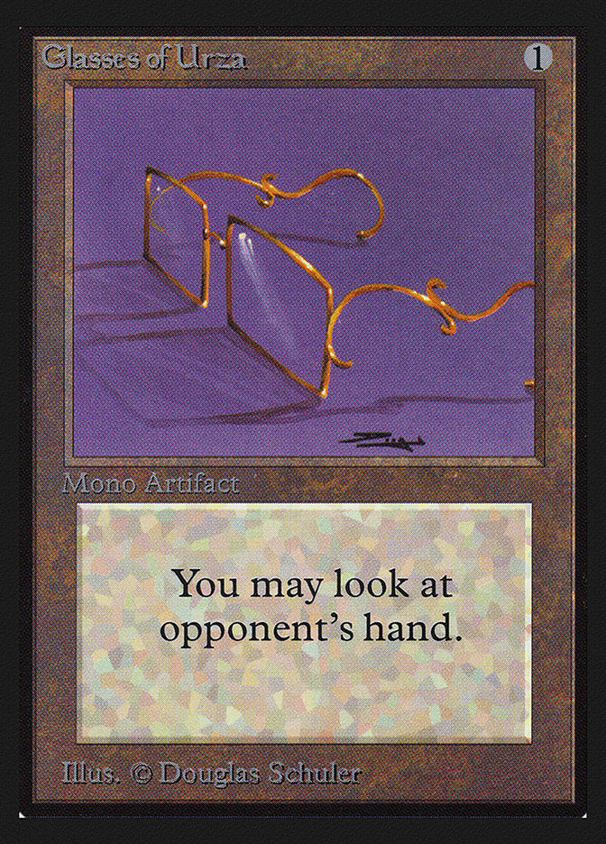 Glasses of Urza [International Collectors’ Edition]