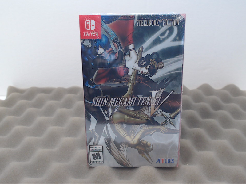 Shin Megami Tensei V -- Steelbook Edition (Nintendo Switch, 2021) - NEW Sealed