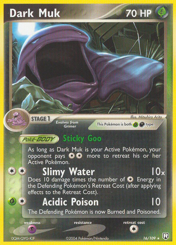 Dark Muk (16/109) [EX: Team Rocket Returns]