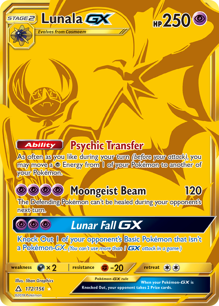 Lunala GX (172/156) [Sun & Moon: Ultra Prism]