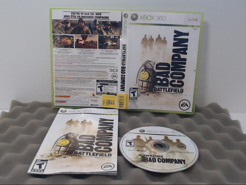 Battlefield: Bad Company (Microsoft Xbox 360, 2008)