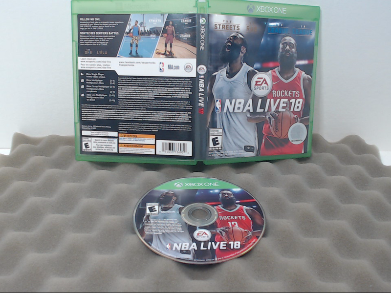 NBA Live 18 (Microsoft Xbox One, 2017)