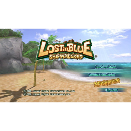 Lost in Blue: Shipwrecked (Nintendo Wii, 2008) - Disc Only