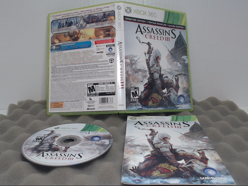 Assassin's Creed III (Microsoft Xbox 360, 2012)