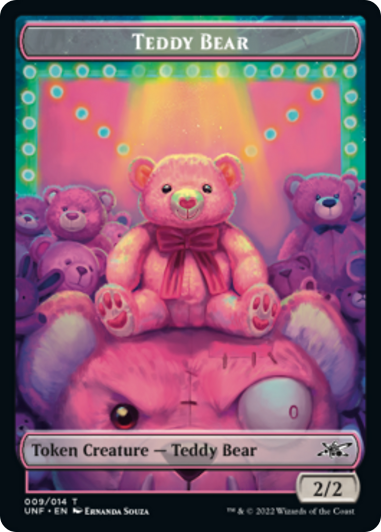 Teddy Bear // Food (010) Double-sided Token [Unfinity Tokens]