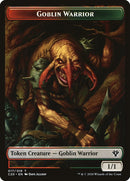 Drake // Goblin Warrior Double-sided Token [Commander 2020 Tokens]