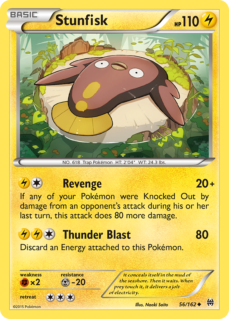 Stunfisk (56/162) [XY: BREAKthrough]