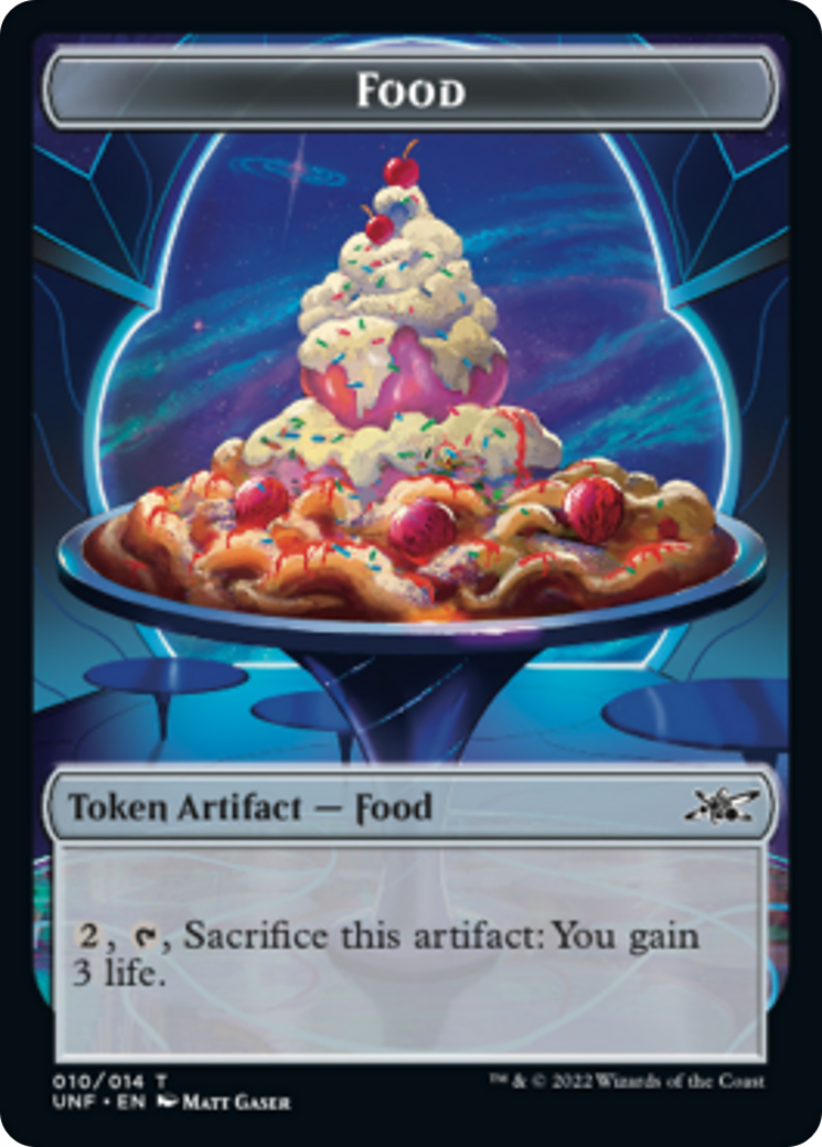 Zombie Employee // Food (010) Double-sided Token [Unfinity Tokens]