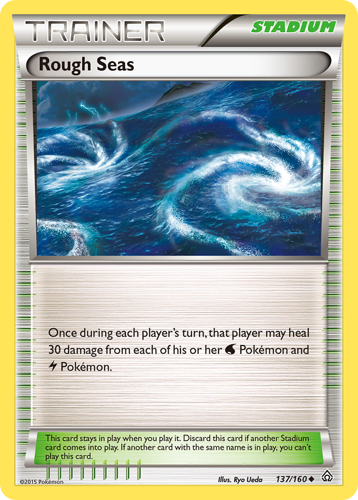 Rough Seas (137/160) [XY: Primal Clash]