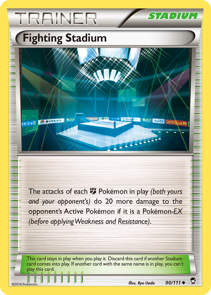 Fighting Stadium (90/111) [XY: Furious Fists]