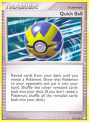 Quick Ball (114/123) [Diamond & Pearl: Mysterious Treasures]