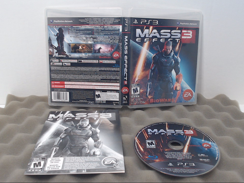 Mass Effect 3 (Sony PlayStation 3, 2012)