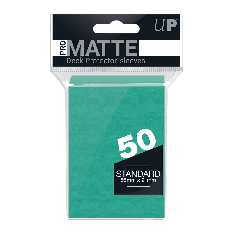 Ultra PRO: Standard 50ct Sleeves - PRO-Matte (Aqua)