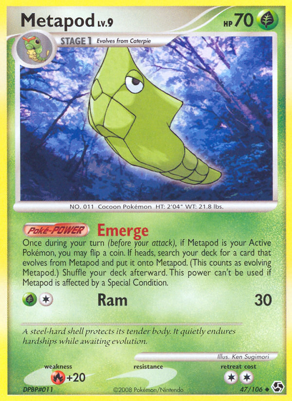 Metapod (47/106) [Diamond & Pearl: Great Encounters]